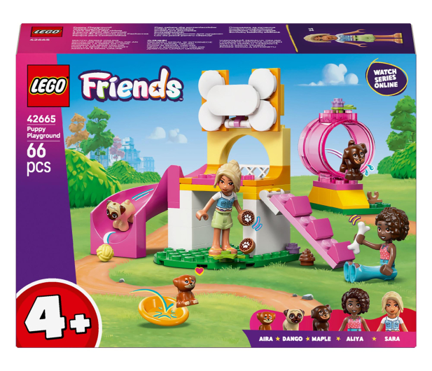 LEGO Friends 42665 Plac zabaw dla szczeniaczków - 1331629 - zdjęcie